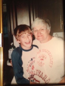 My grandmother Bella and I